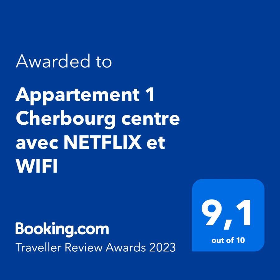 Appartement 1 Cherbourg Centre Avec Netflix Et Wifi Zewnętrze zdjęcie